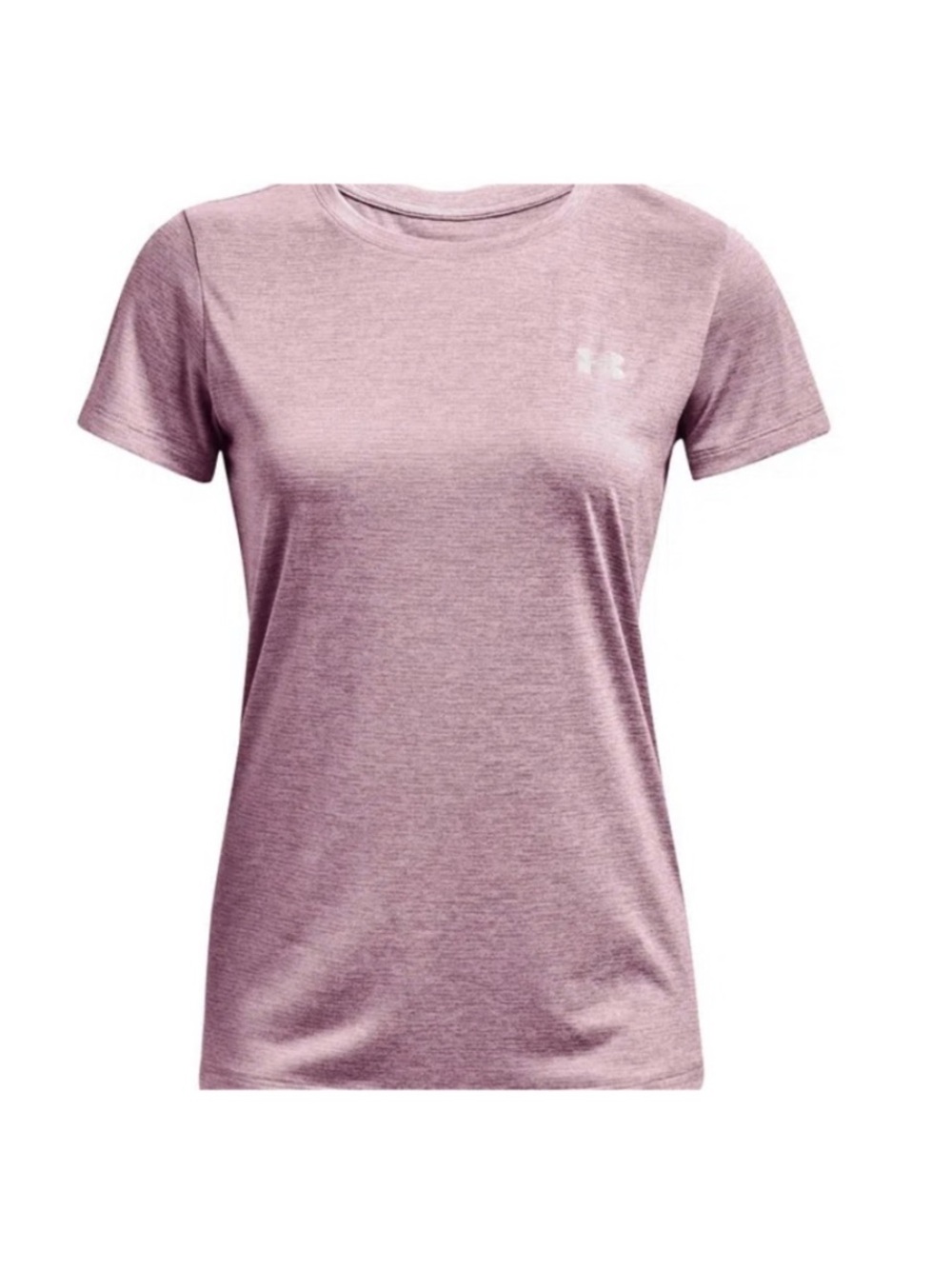 Under Armour Women's HeatGear Heathered Maroon Short Sleeve Performance Tee
